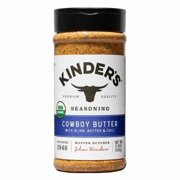 Kinder's Organic Cowboy Butter Seasoning, 11.5 oz Kinder's