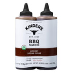 Kinder's Organic Hickory Brown Sugar BBQ Sauce, 20.4 oz (Pack of 2) Kinder's