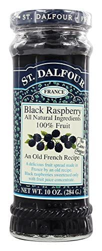 St. Dalfour Black Raspberry Fruit Spread, 10 oz (Pack of 2) St. Dalfour