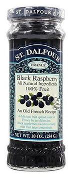 St. Dalfour Black Raspberry Fruit Spread, 10 oz (Pack of 2) St. Dalfour