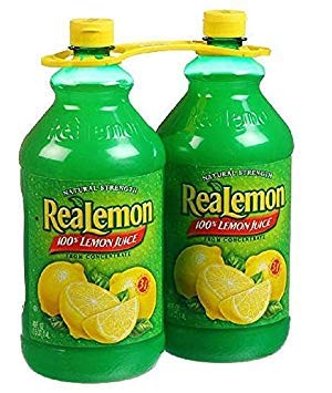 ReaLemon 100% Lemon Juice Concentrate, 48 fl oz (Pack of 2) ReaLemon