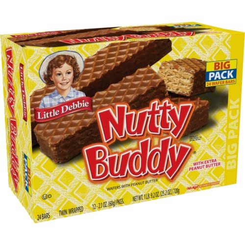 Little Debbie Nutty Bars, 25.2 oz (Pack of 3) Little Debbie