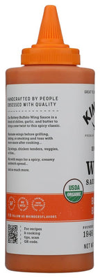 Kinder's Organic Buttery Buffalo Wing Sauce, 13.4 oz Kinder's