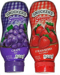 Smucker's Strawberry & Grape Squeeze Bottle Combo, 20 oz (Pack of 2) Smucker's