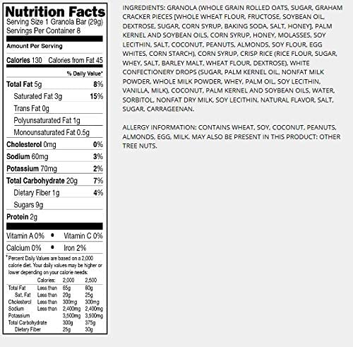 Sunbelt Coconut Cream Chewy Granola Bars, 8 ct (Pack of 4) Sunbelt