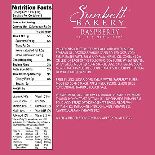 Sunbelt Fruit & Grain Bars Sunbelt