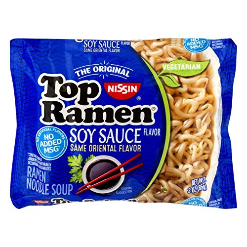 Nissin Top Ramen Oriental Noodle Soup, 3 oz (Pack of 24) Nissin