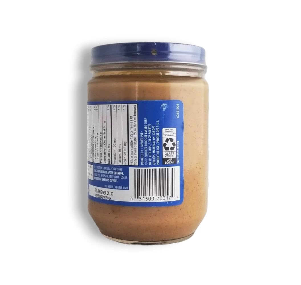 Adams Creamy Peanut Butter, 500 g Adams