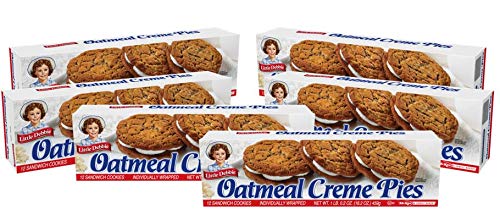 Little Debbie Oatmeal Creme Pies, 16.2 oz (Pack of 2) Little Debbie