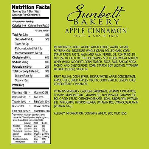 Sunbelt Fruit & Grain Bars Sunbelt