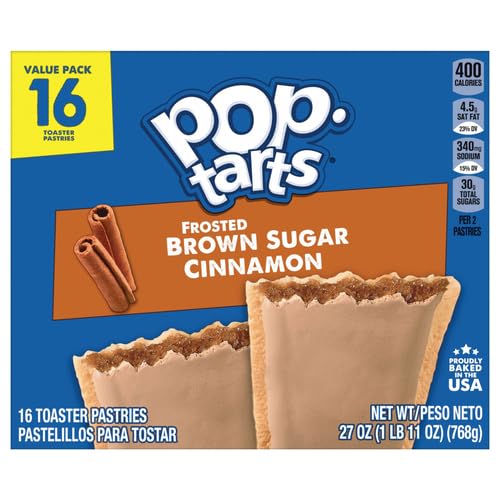 Pop-Tarts Brown Sugar Cinnamon Toaster Pastries, 16 ct Pop-Tarts