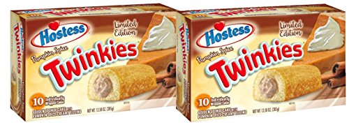 Hostess Twinkies Pumpkin Spice, 10 ct (Pack of 2) Hostess