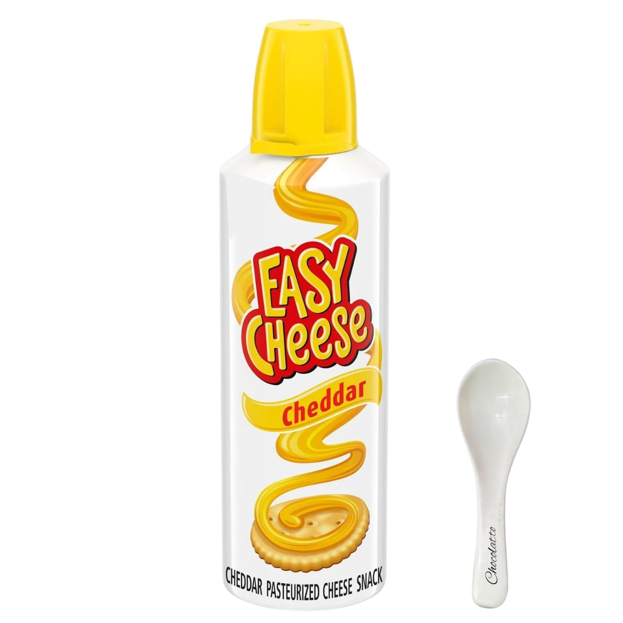 Easy Cheese Cheddar Cheese Snack, 8 oz Easy Cheese