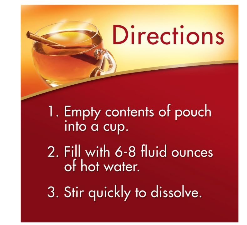 Alpine Spiced Apple Cider Instant Drink Mix, 10 ct. (Pack of 2) Alpine
