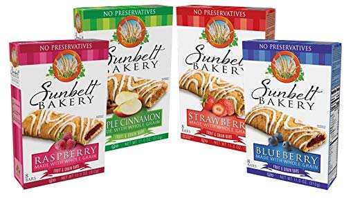 Sunbelt Fruit & Grain Cereal Bars Variety Pack, 32 ct Sunbelt