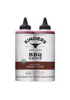 Kinder's Organic Hickory Brown Sugar BBQ Sauce, 20.4 oz (Pack of 2) Kinder's