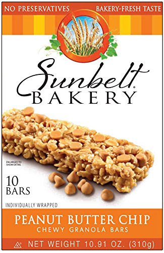 Sunbelt Peanut Butter Chip Chewy Granola Bars, 10 ct (Pack of 3) Sunbelt