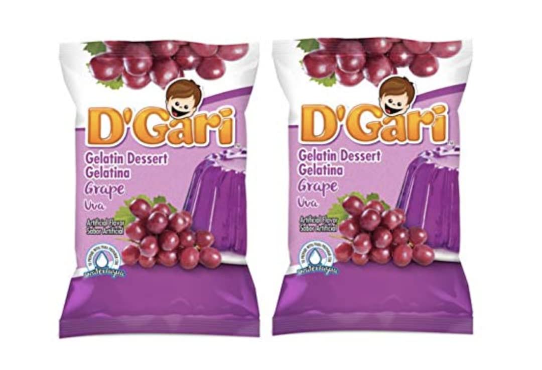 D'Gari Grape Gelatin (Pack of 2) D'Gari