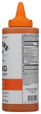 Kinder's Organic Buttery Buffalo Wing Sauce, 13.4 oz Kinder's