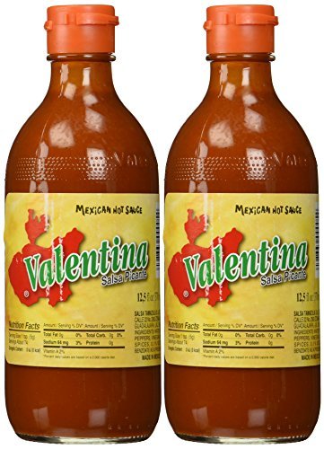 Valentina Salsa Picante Hot Sauce, 12.5 oz (Pack of 2) Valentina