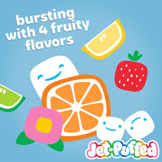 Jet-Puffed Fruity Fun Mallows, 10 oz (Pack of 2) Jet-Puffed
