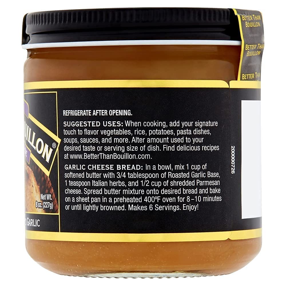 Better Than Bouillon Roasted Garlic Base, 8 oz Better Than Bouillon