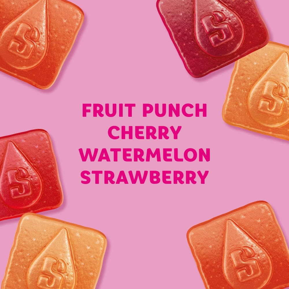 Starburst FaveREDS Plant-Based Low Sugar Gummy Candy, 1.8 oz Starburst