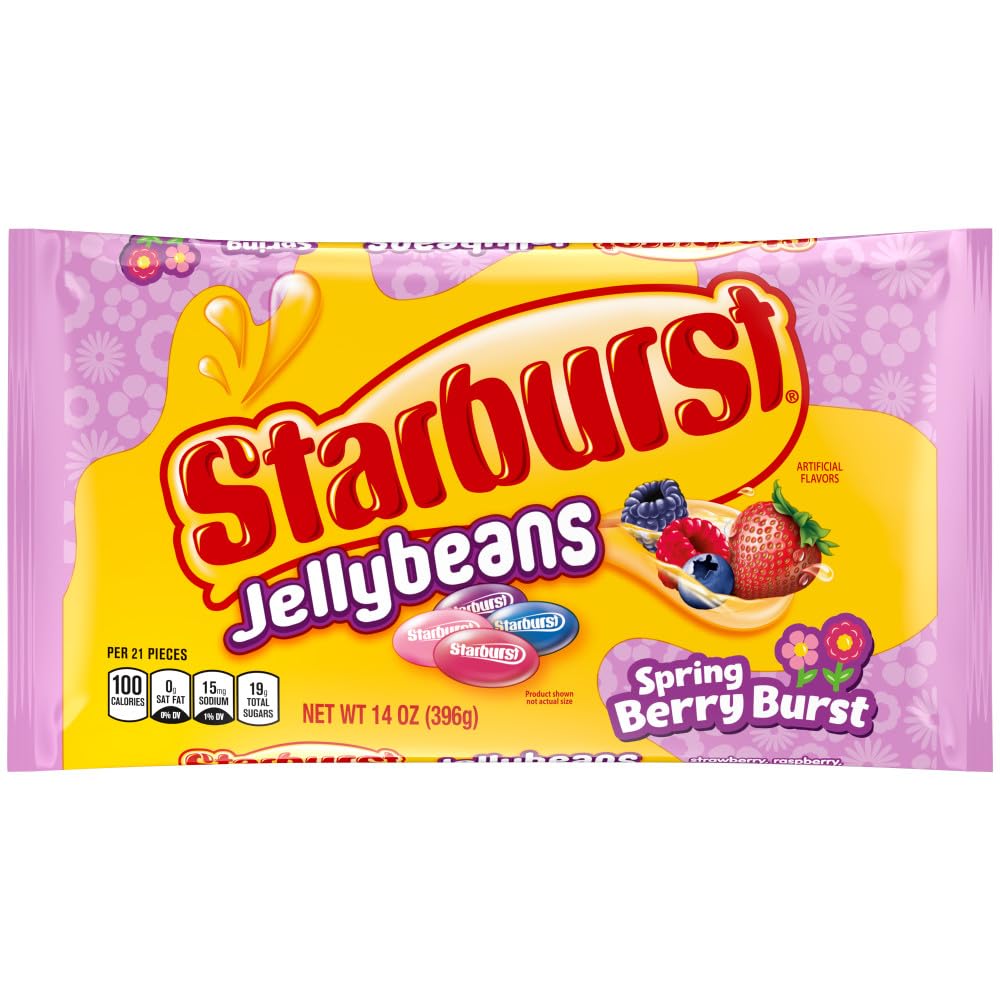 Starburst Berry Burst Jelly Beans, 14 oz Starburst