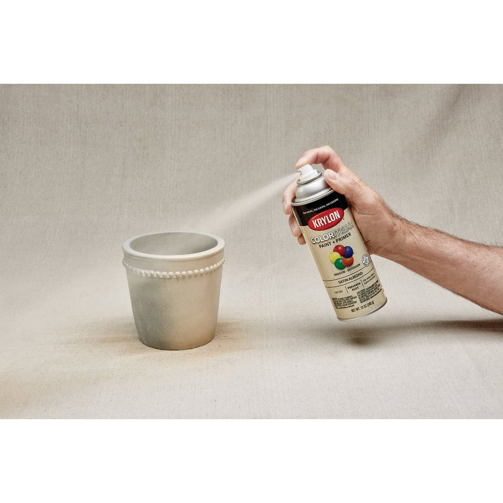 Krylon ColorMaxx Spray Paint and Primer, Matte Soft Lilac Krylon