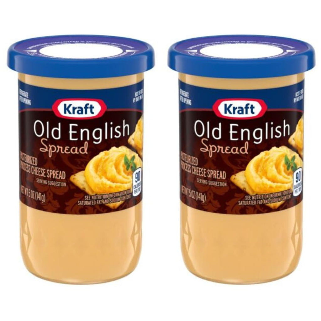 Old English Sharp Cheddar Cheese Spread, 5 oz (Pack of 2) Old English