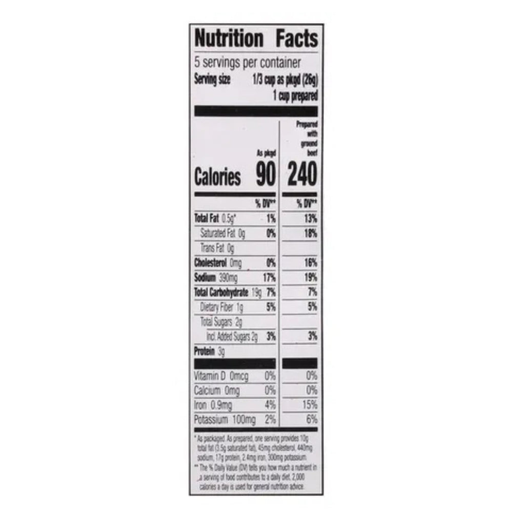 Hamburger Helper Skillet Dinner Mix, 2 Boxes per Pack, 10 Flavors