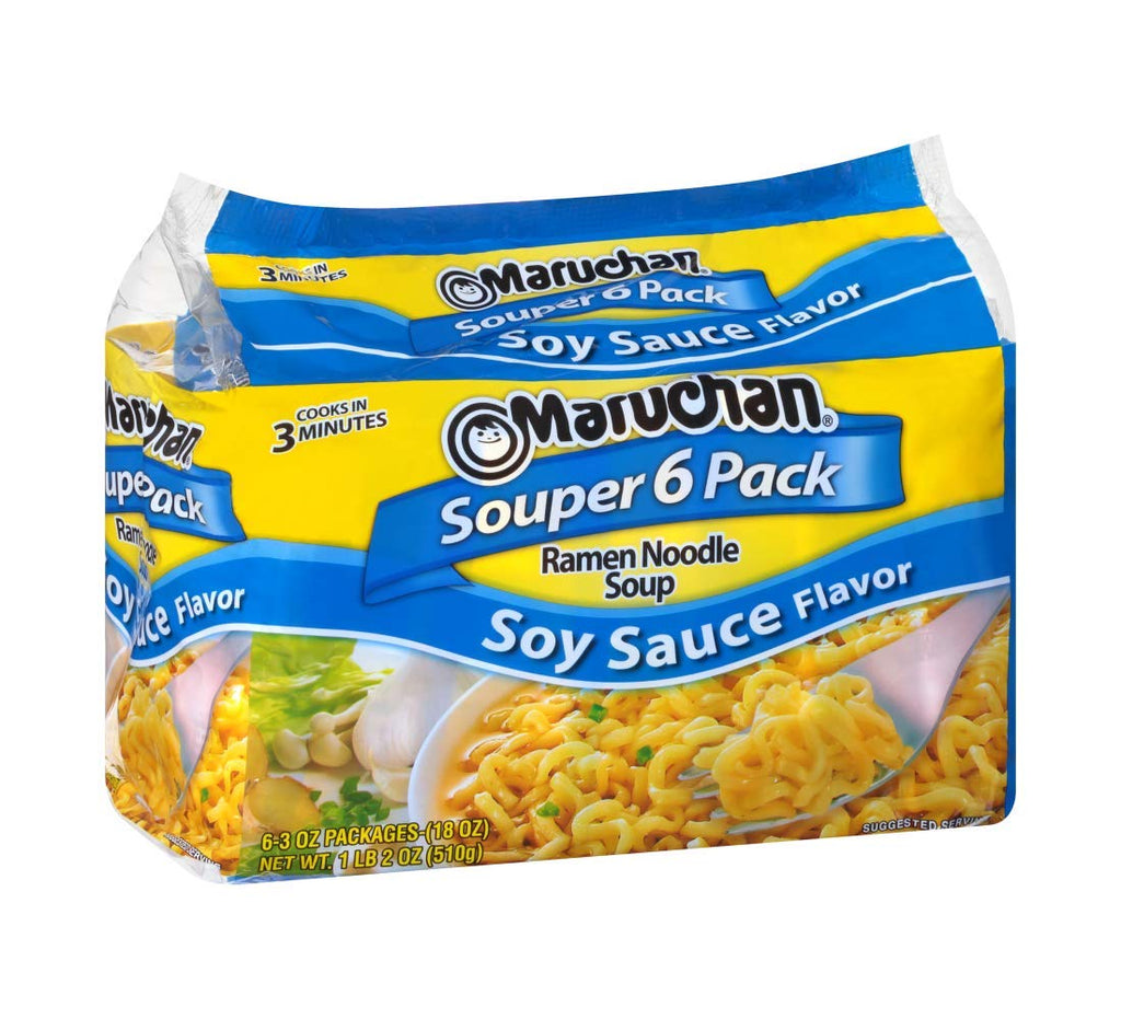 Maruchan Ramen Noodle Soup, Oriental, 6 ct Maruchan