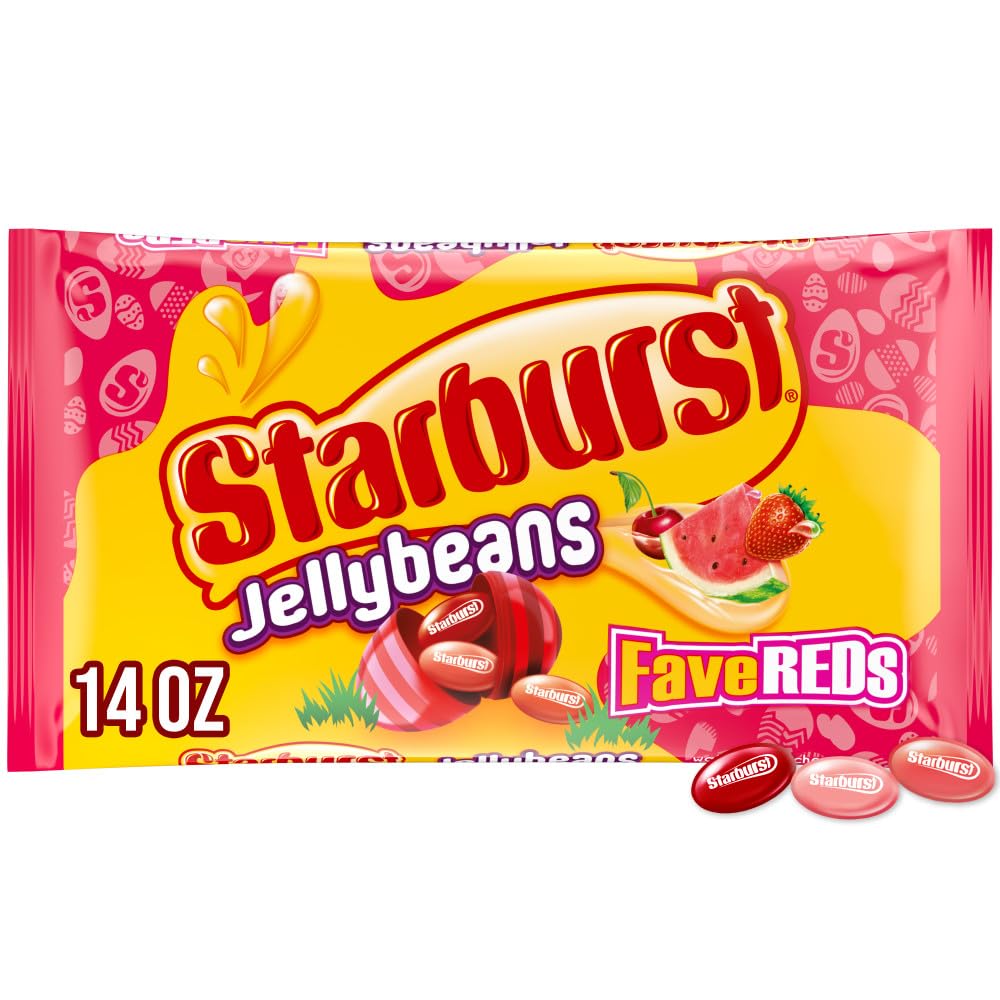 Starburst Red Jelly Beans, 14 oz Starburst