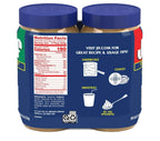 Jif Extra Crunchy Peanut Butter, 48 oz (Pack of 2) Jif