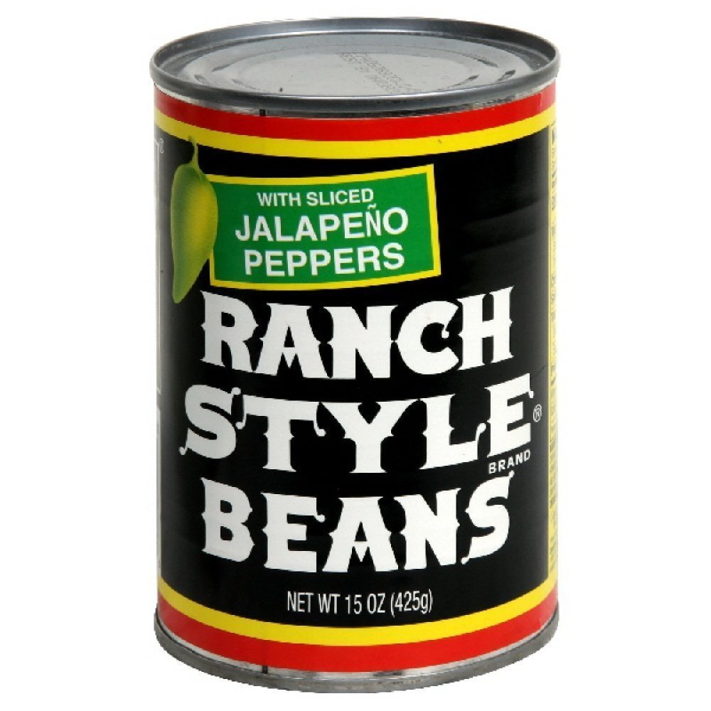 Ranch Style Beans with Jalapeno Peppers, 15 oz (Pack of 3) Ranch Style