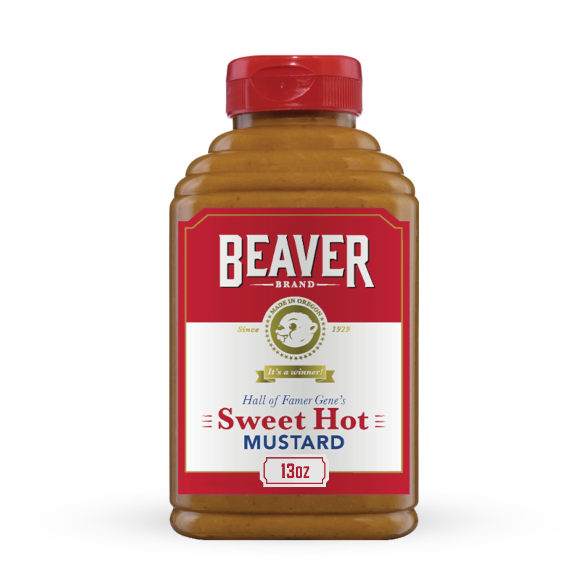 Beaver Mustard Squeeze Bottle