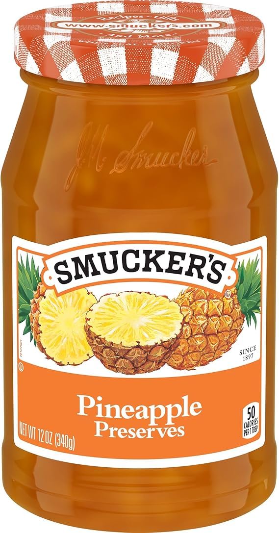 Smucker's Pineapple Preserves, 12 oz Smucker's