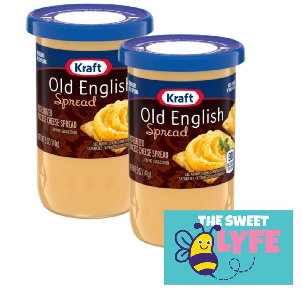 Old English Sharp Cheddar Cheese Spread, 5 oz (Pack of 2) Old English