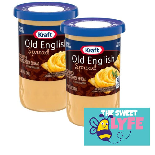 Old English Sharp Cheddar Cheese Spread, 5 oz (Pack of 2) Old English