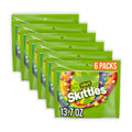 Skittles Sour Chewy Candy, 13.7 oz (Pack of 6) Skittles