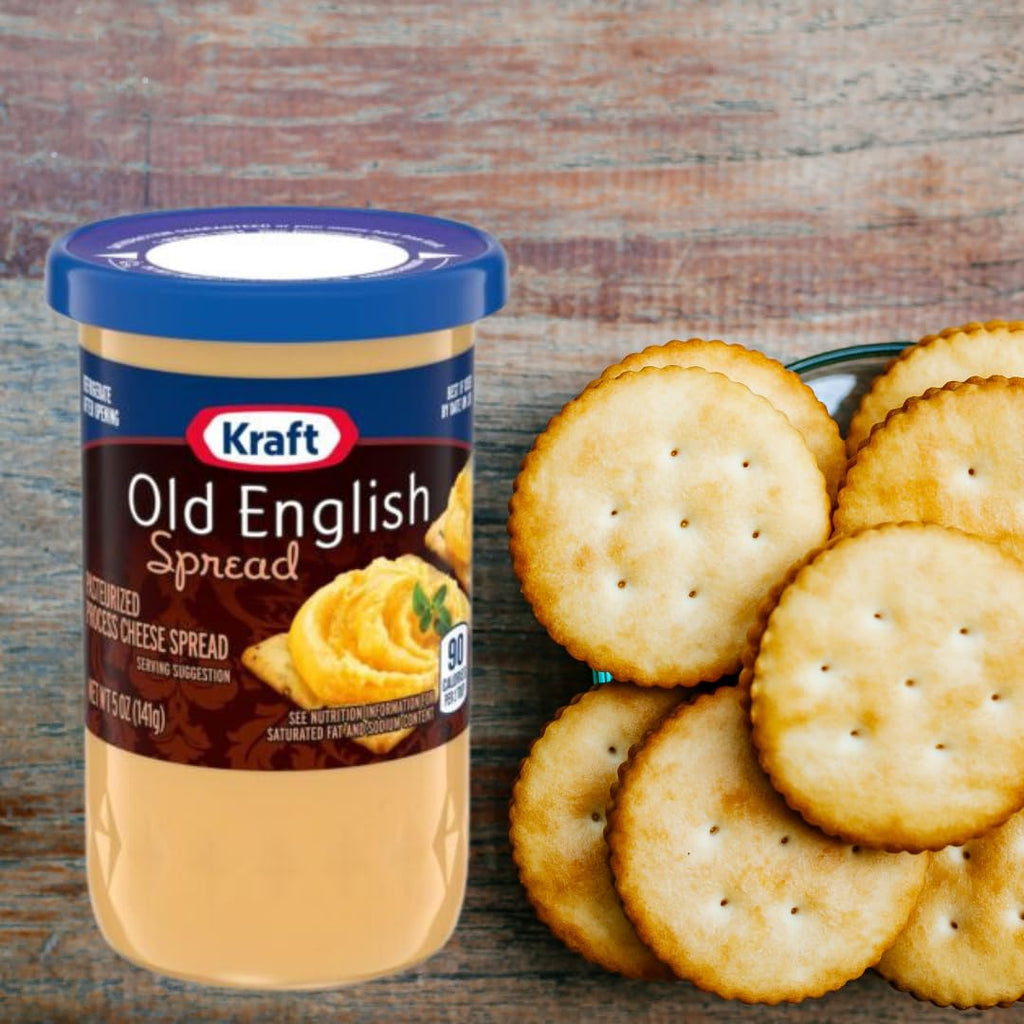 Old English Sharp Cheddar Cheese Spread, 5 oz (Pack of 2) Old English