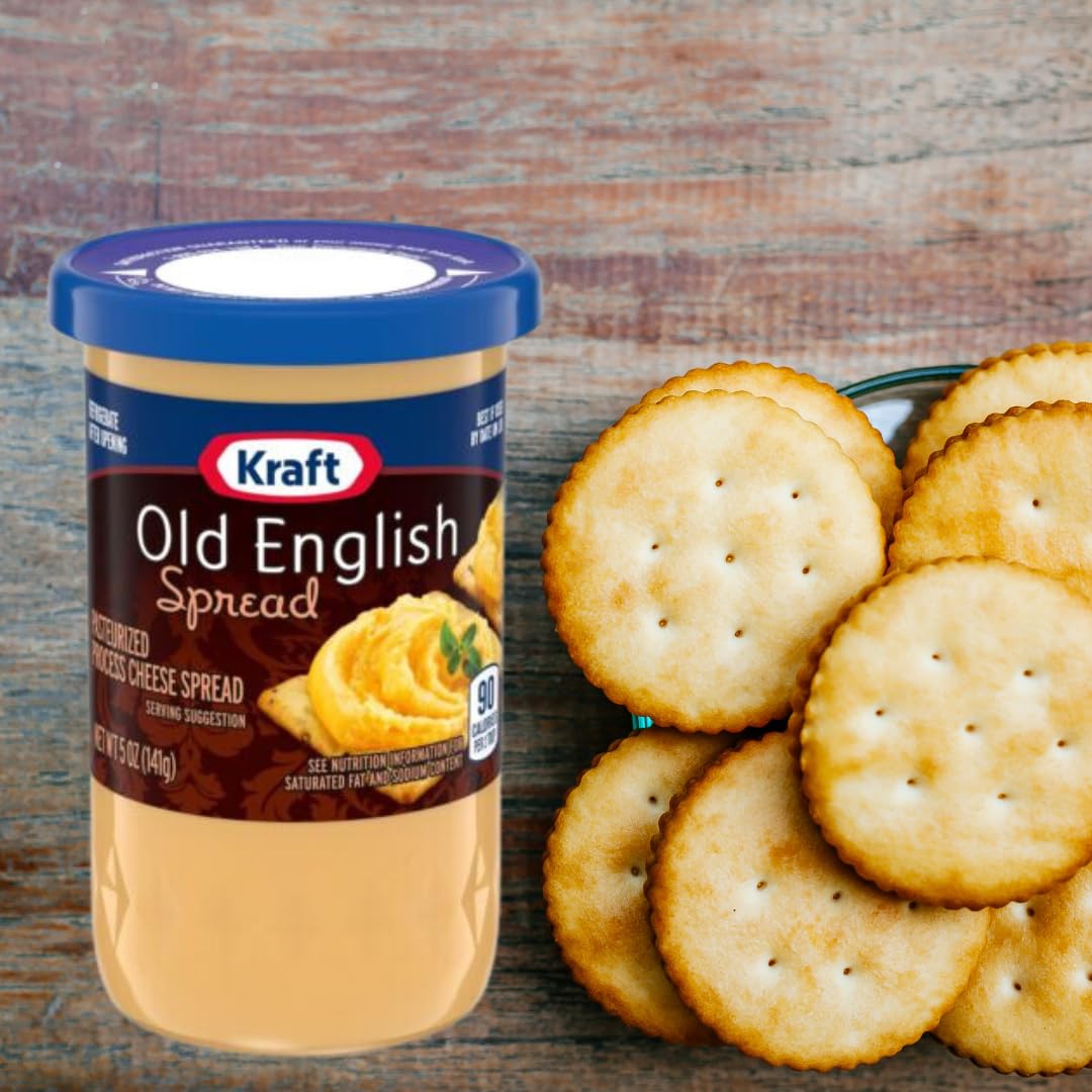 Old English Sharp Cheddar Cheese Spread, 5 oz (Pack of 2) Old English