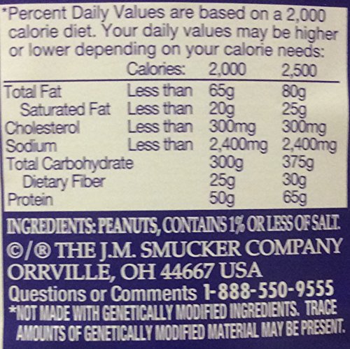 Adams Natural Crunchy Peanut Butter, 80 oz Adams