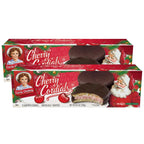 Little Debbie Cherry Cordials Sandwich Cookies, 10.5 oz (Pack of 2) Little Debbie