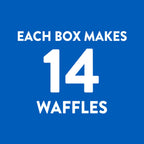 Krusteaz Light and Crispy Belgian Waffle Mix, 28 oz Box Krusteaz