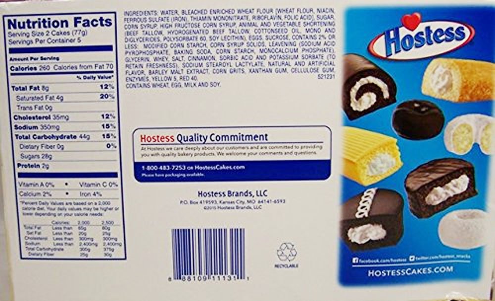 Hostess Twinkies Pumpkin Spice, 10 ct (Pack of 2) Hostess