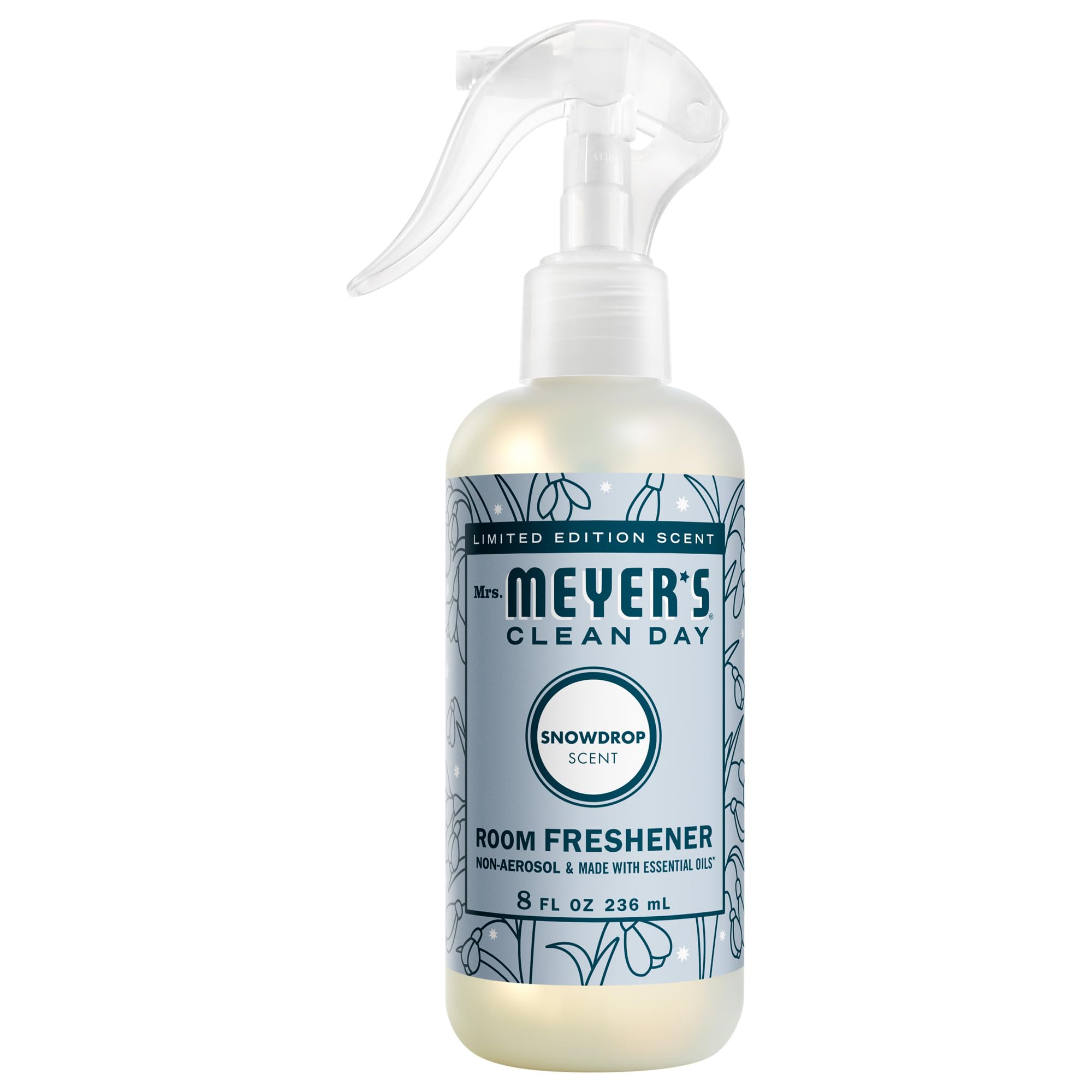 Mrs. Meyer's Clean Day Geranium Room Freshener, 8 fl oz (Pack of 6) Mrs. Meyer's