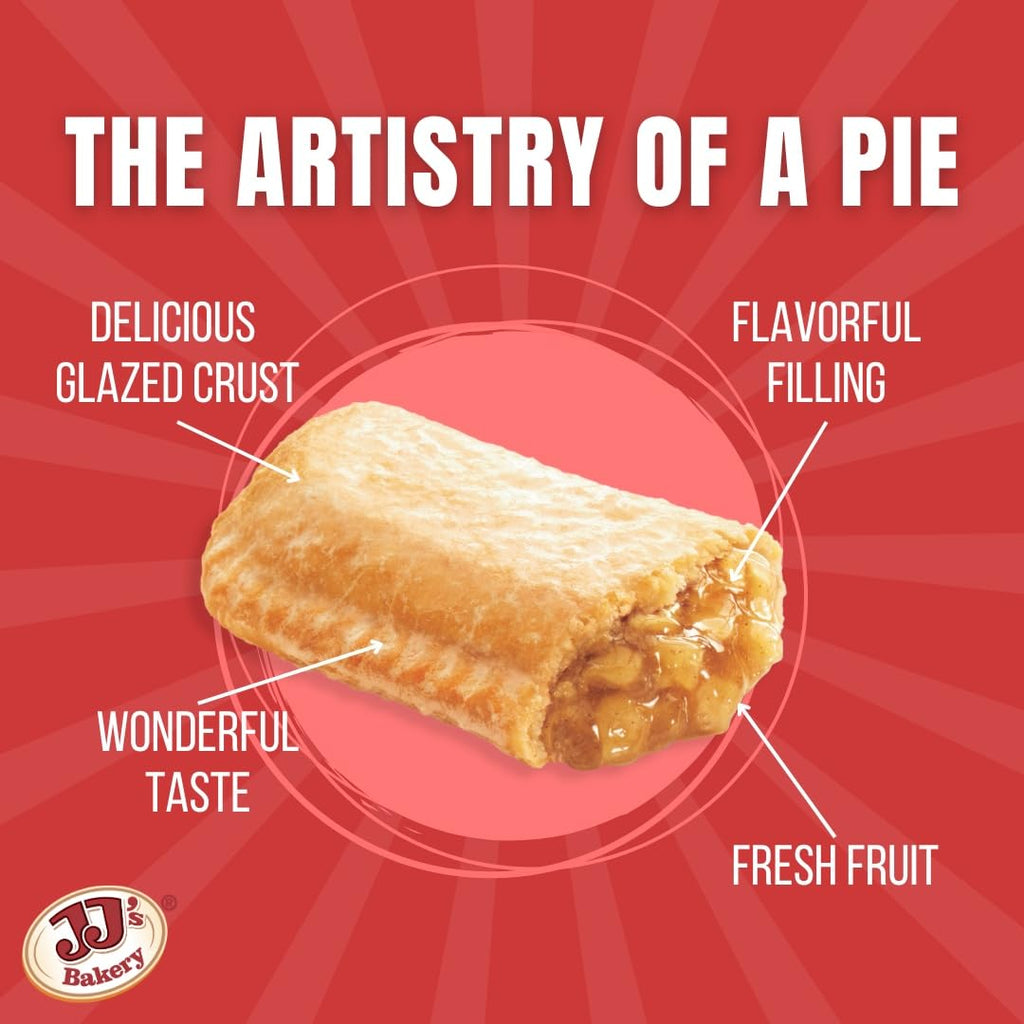 JJ's Bakery Snack Pies, 4 oz (Pack of 6) JJ's Bakery