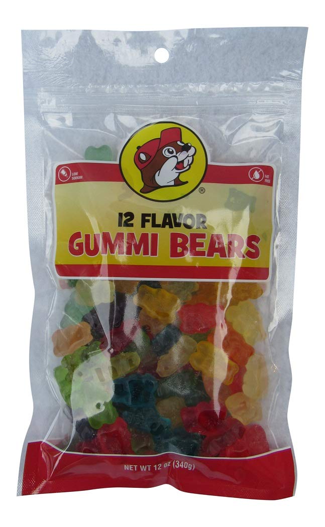 Buc-ee's 12 Flavor Gummi Bears, 12 oz Buc-ee's