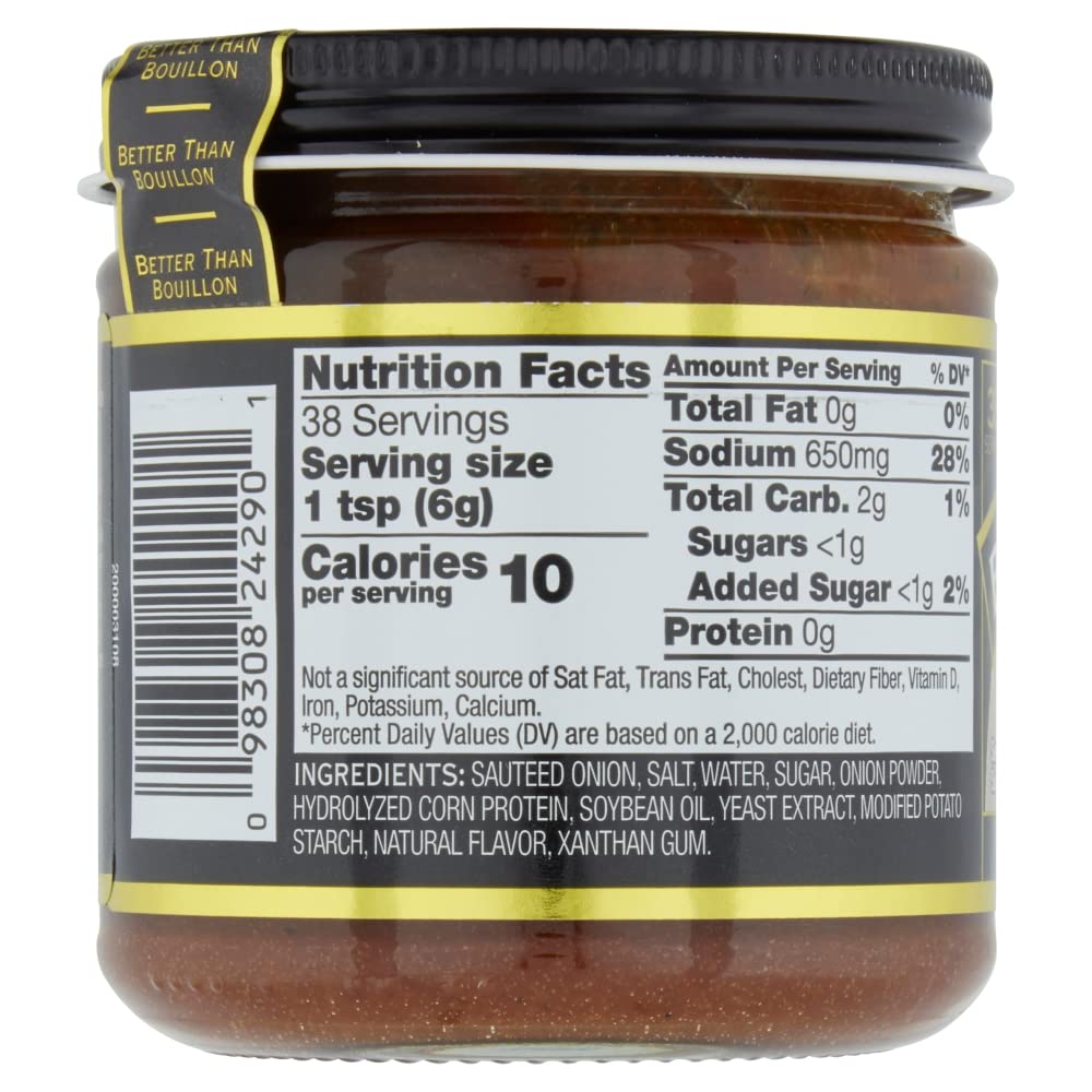 Better Than Bouillon Sauteed Onion Base, 8 oz Better Than Bouillon